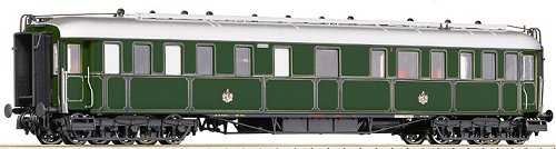Prince Regent Salon 8 Coach (green)<br /><a href='images/pictures/Roco/44811.jpg' target='_blank'>Full size image</a>
